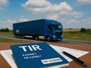 Karnet TIR - dokument celny umożliwiający międzynarodowy transport drogowy bez kontroli na granicach