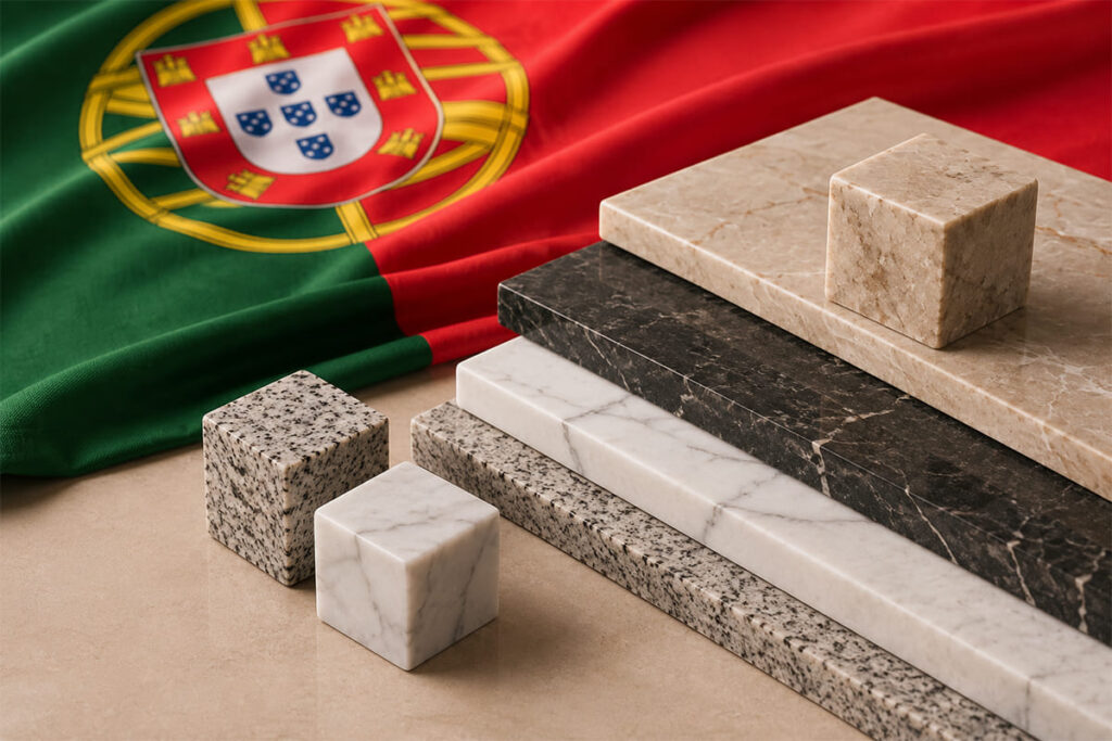 Read more about the article Marmur i granit z Portugalii. Jak bezpiecznie sprowadzić kamień naturalny do Polski?
