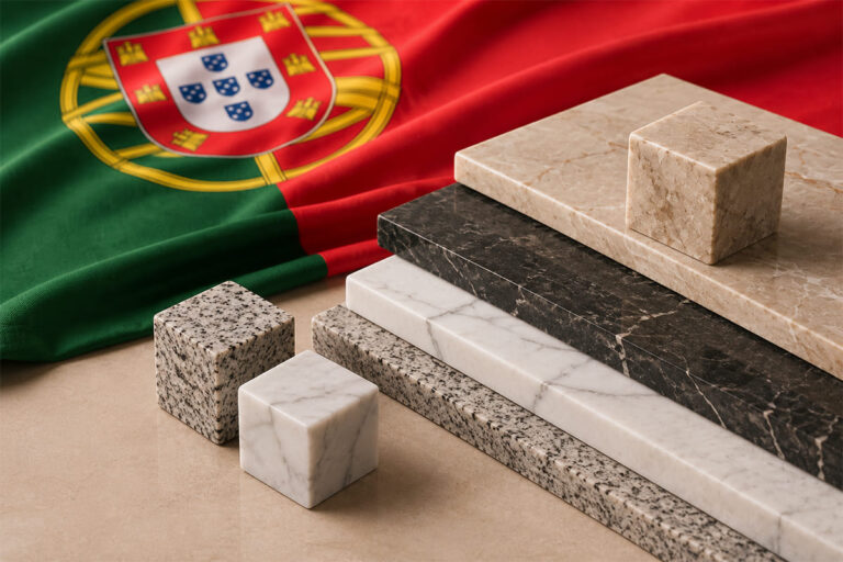 Read more about the article Marmur i granit z Portugalii. Jak bezpiecznie sprowadzić kamień naturalny do Polski?