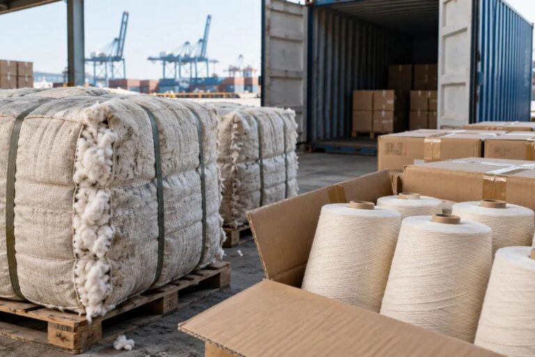 Read more about the article Transport morski bawełny i przędzy z Indii – jak zaplanować import do Polski?